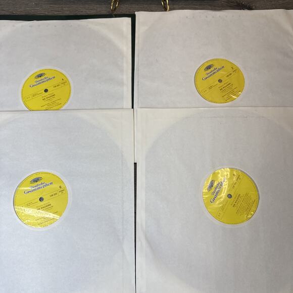 Richard Wagner Karajan Die Walkure (4)+ Das Rheingold (3) Vinyl Records Set - Picture 7 of 11